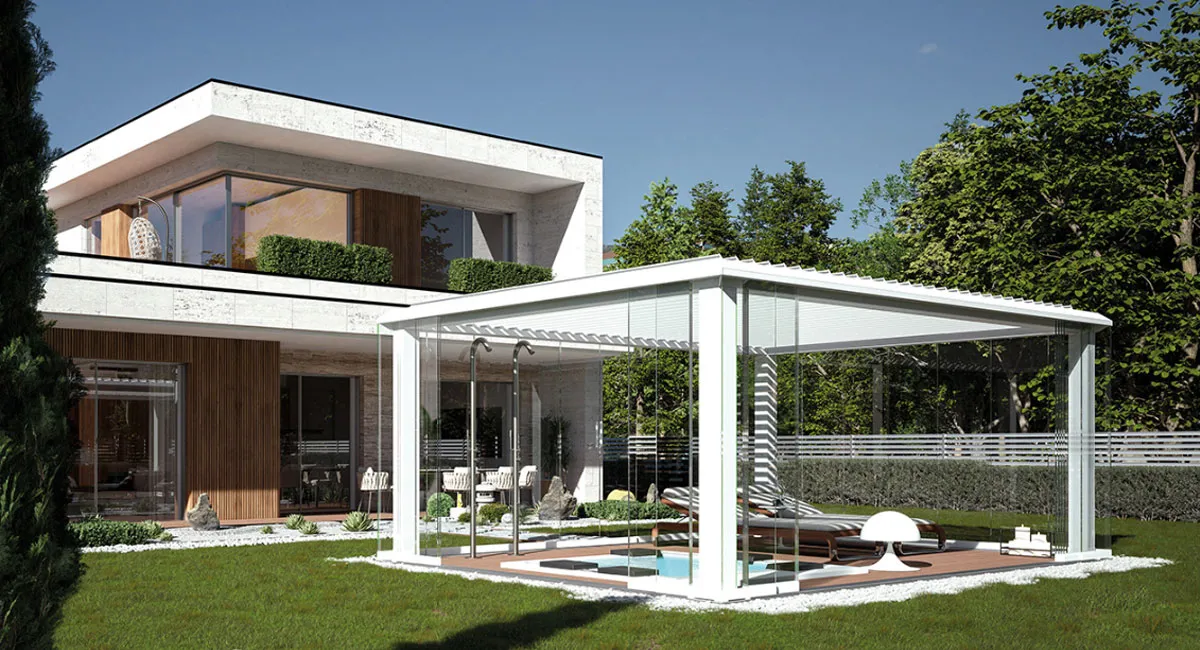 Bioklimatikus pergola
