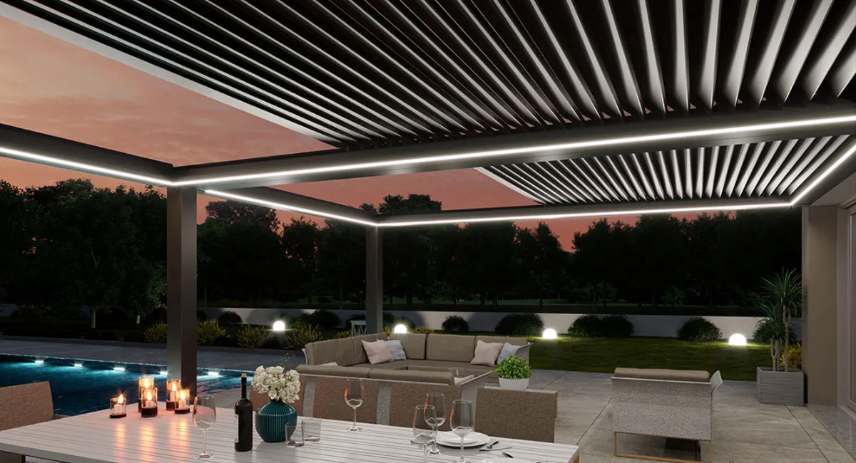 Bioklimatikus pergola